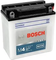 Мотоциклетный аккумулятор Bosch M4 12N9-4B-1/YB9-B 509 014 008 (9 А·ч)