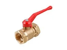 Кран шаровый 3/4" стандарт вн.-вн. ручка PN1,6 МПа; 11Б27п7, Цветлит ЦРБ0080