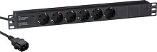 Блок розеток ExeGate ServerPro PDU-19H604 Al-6S-C14-2.5CU