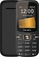 Кнопочный телефон TeXet TM-216 (черный)