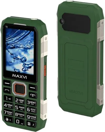 Мобильный телефон Maxvi T2 (зеленый) фото 4