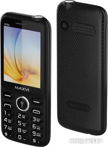 Мобильный телефон Maxvi K15n (черный) фото 4
