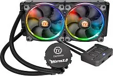 Кулер для процессора Thermaltake Water 3.0 Riing RGB 240 [CL-W107-PL12SW-A]