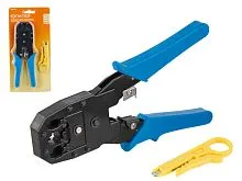 Клещи обжимные (кримпер) RJ-9, RJ-11, RJ-12, RJ-45 Юпитер (ЮПИТЕР) (JP9201)
