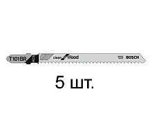 Пилка лобз. по дереву T101BR (5 шт.) BOSCH