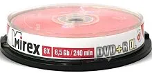 DVD-R DL диск Mirex 8.5Gb 8x по 10 шт. Cake box UL130062A8L