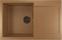 Кухонная мойка Mixline ML-GM31 (терракотовый 307) 537716