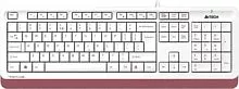 Клавиатура A4Tech Fstyler FK10 (белый/розовый)