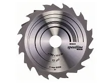 Диск пильный 190х30 мм 12 зуб. по дереву SPEEDLINE WOOD BOSCH (переменный зуб) 2608640800