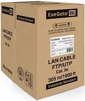 Кабель ExeGate UTP4-C5e-CU-S25-IN-PVC-GY-305 UTP  EX281815RUS