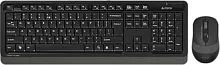 Клавиатура + мышь A4Tech Fstyler FG1010 (черный/серый)