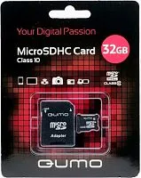 Карта памяти QUMO microSDHC QM32MICSDHC10 32GB