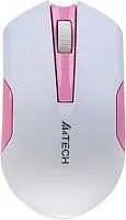 Мышь A4Tech G3-200N (белый/розовый)