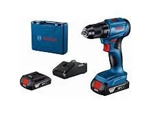 Аккум. дрель-шуруповерт BOSCH GSR 185-LI в чем. (18.0 В, 2 акк., 2.0 А/ч Li-Ion, 2 скор., 50 Нм, шурупы до 10 мм) (06019K3000)