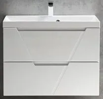 BelBagno Тумба под умывальник Vittoria-800-2C-SO-BL (bianco lucido)
