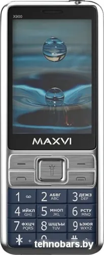 Мобильный телефон Maxvi X900 (маренго) фото 4