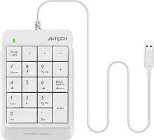 Цифровой блок A4Tech FK13P (белый)