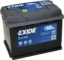 Автомобильный аккумулятор Exide Excell EB621 (62 А/ч)