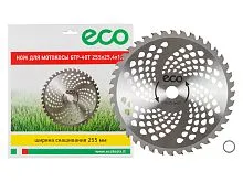 Нож для мотокосы 40 зуб. 255х1.3х25.4 мм ECO GTP-40T