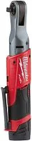 Трещотка Milwaukee M12 FIR38-201B 4933459798 (с 1-им АКБ, сумка)