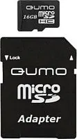 Карта памяти QUMO microSDHC (Class 6) 8GB (QM8GMICSDHC6)