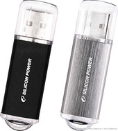 USB Flash Silicon-Power Ultima II I-Series Black 32 Гб (SP032GBUF2M01V1K)