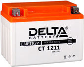 Мотоциклетный аккумулятор Delta CT 1211 (11 А·ч)