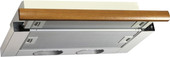 Кухонная вытяжка Elikor Интегра 60П-400-В2Л (белый/дуб коричневый)