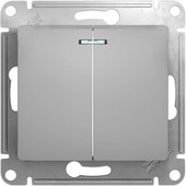 Выключатель Schneider Electric Glossa GSL000353 (алюминий)