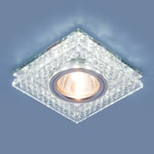 Точечный светильник Elektrostandard 8391 MR16 CL/SL (прозрачный/серебро)