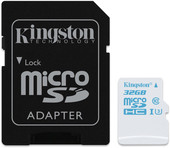 Карта памяти Kingston microSDHC (Class 10) U3 32GB [SDCAC/32GB]