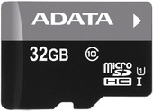 Карта памяти A-Data Premier microSDHC UHS-I U1 (10 Class) 32 Gb (AUSDH32GUICL10-RA1)