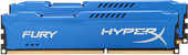 Оперативная память Kingston HyperX Fury Blue 2x4GB KIT DDR3 PC3-12800 (HX316C10FK2/8)