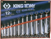 Набор ключей King Tony 1712MR (12 предметов)