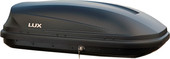Автомобильный багажник LUX Flagman 370л (черный матовый)