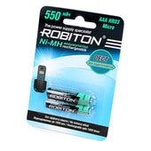Аккумуляторы Robiton AAA 550mAh 2 шт.