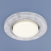 Точечный светильник Elektrostandard 1062 GX53 WH/SL (белый/серебро)