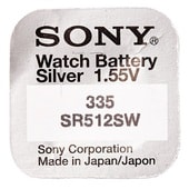 Батарейки Sony SR512SW