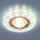 Точечный светильник Elektrostandard 8371 MR16 WH/SL (белый/серебро)