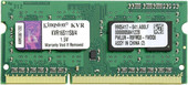 Оперативная память Kingston ValueRAM 4GB DDR3 SO-DIMM PC3-12800 (KVR16S11S8/4)
