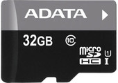 Карта памяти A-Data Premier microSDHC UHS-I Class 10 32GB (AUSDH32GUICL10-R)