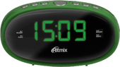 Радиочасы Ritmix RRC-616 (зеленый)