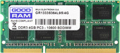Оперативная память GOODRAM 4GB DDR3 SO-DIMM PC3-10600 (GR1333S364L9S/4G)