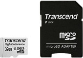 Карта памяти Transcend microSDHC HE (Class 10) UHS-I 32GB + адаптер [TS32GUSDHC10V]