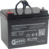 Аккумулятор для ИБП Kiper GPL-12340 (12В/34 А·ч)