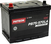 Автомобильный аккумулятор Patron Asia PB75-570LA (75 А·ч)