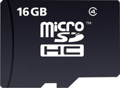 Карта памяти Smart Buy microSDHC (Class 4) 16 Гб (SB16GBSDCL4-00)