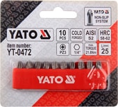 Набор бит Yato YT-0472 (10 предметов)