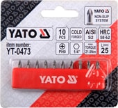 Набор бит Yato YT-0473 (10 предметов)