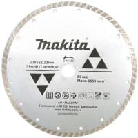 Отрезной диск алмазный Makita D-41729